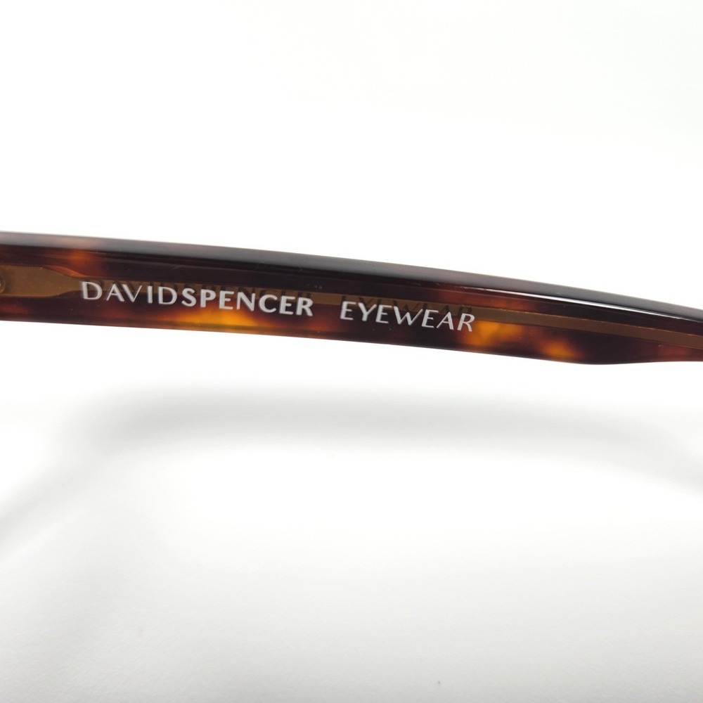 NEW David Spencer Eyewear HATTIE Tortoise Full Rim Cat Eye glasses Frames - Picture 7 of 10